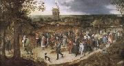 Pieter Bruegel Wedding team oil painting